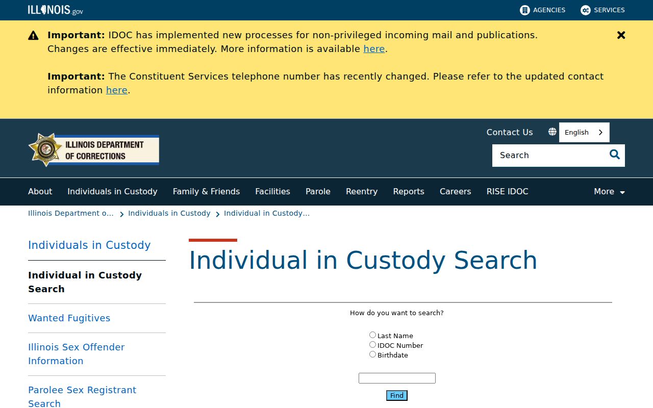 St. Clair County residents directory Illinois custody search